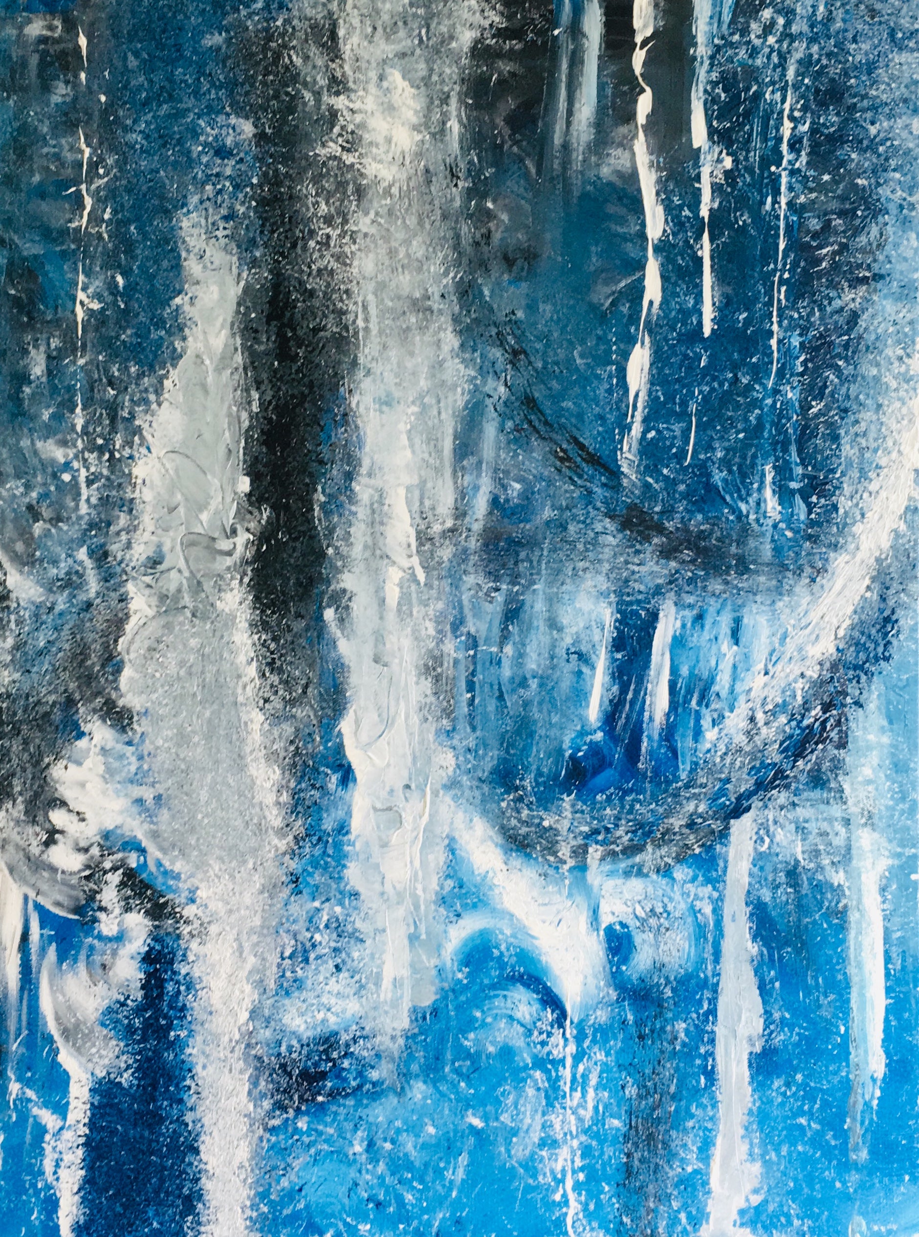 Commission Painting: Waterfalls