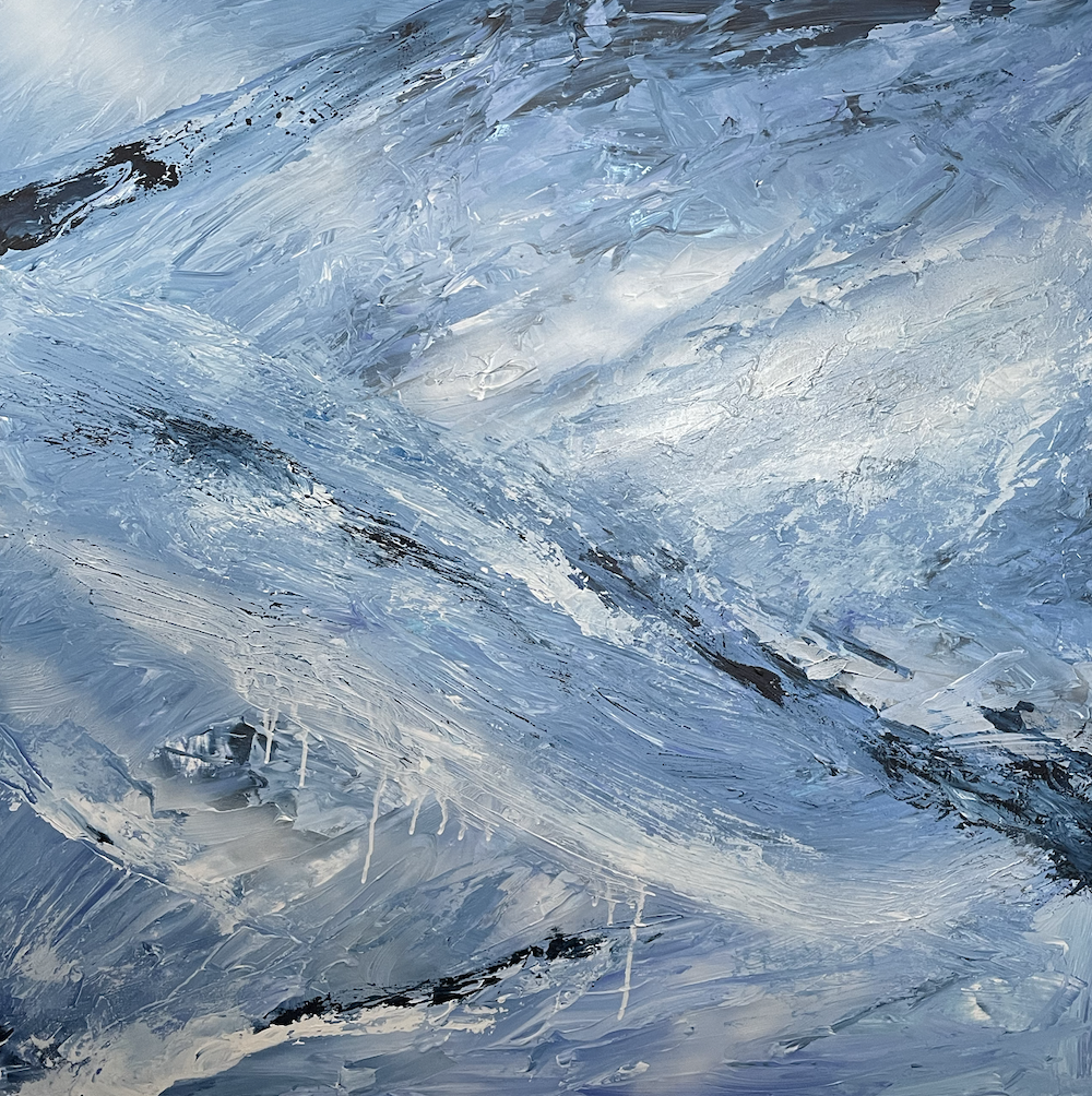 Commission Painting: On the Ocean
